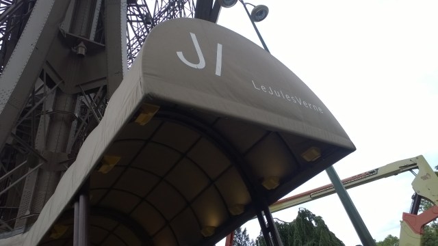 Famous Restaurant at Eiffel Tower, Paris